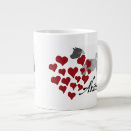 Akita Kärlek Premium Jumbo Mugg