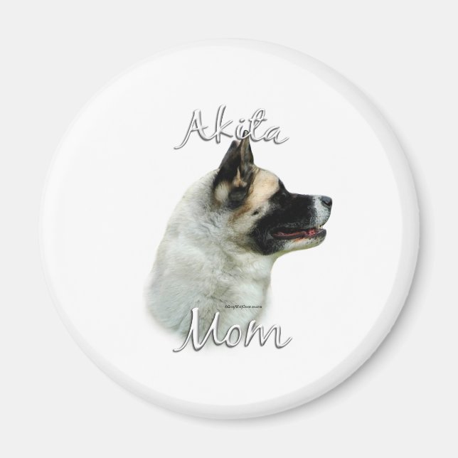 Akita Mamma 2 Magnet (Framsidan)