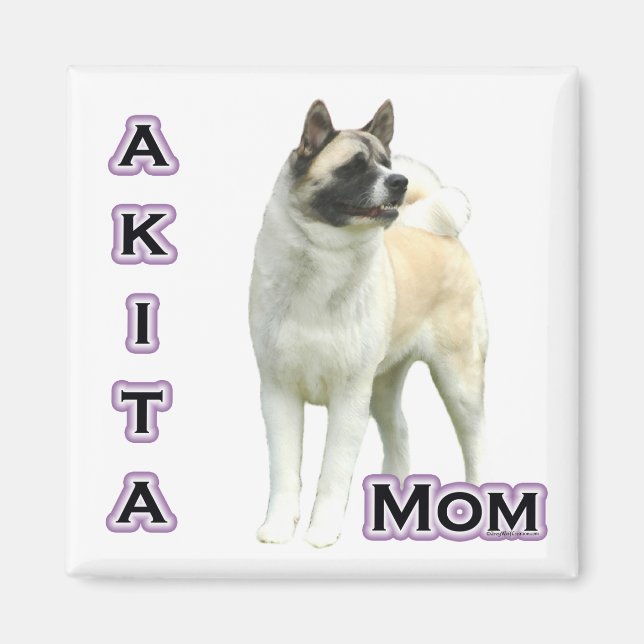 Akita Mamma 4 - Magnet (Framsidan)