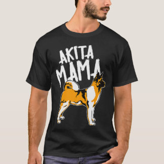 Akita Mamma Design Akita Mamma Pet Hundägare Mor P T Shirt