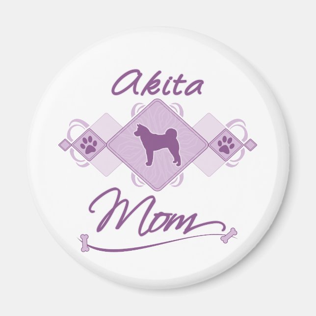 Akita Mamma Magnet (Framsidan)