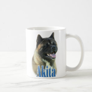 Akita namn kaffemugg