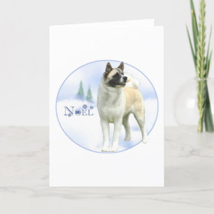 Akita Noel kort