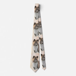 Akita Painting - Cute Original Hund Art Slips