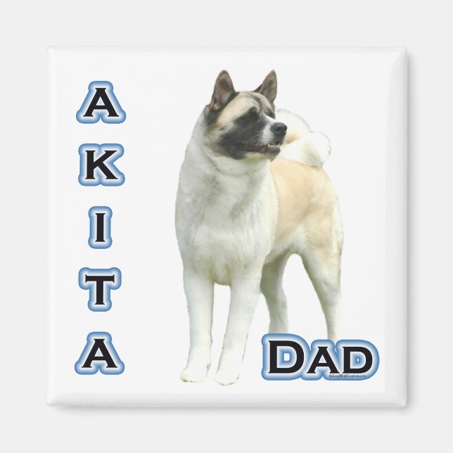 Akita Pappa 4 - Magnet (Framsidan)