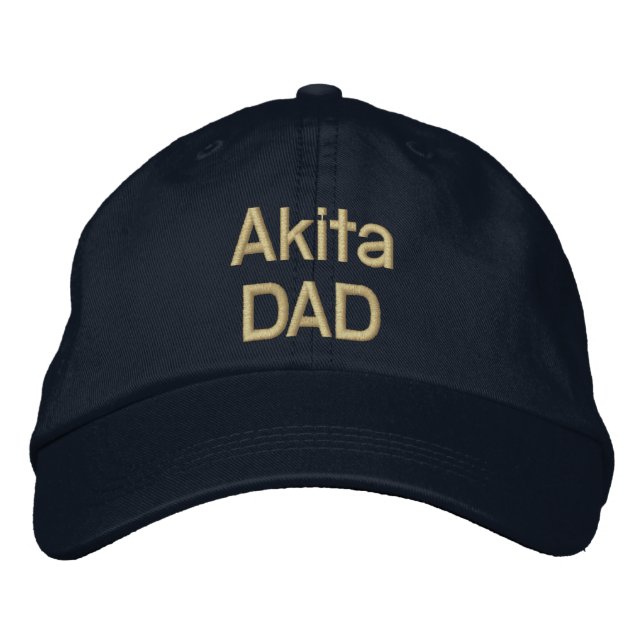 Akita PAPPA Broderad Keps (Framsida)