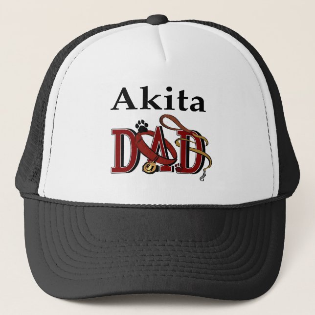 Akita Pappa skel Gifts Keps (Framsida)