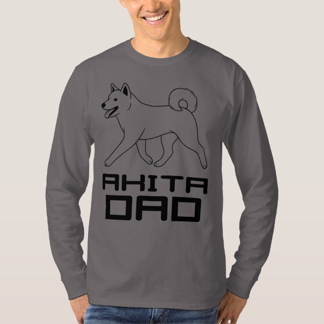Akita Pappa T-Shirt (Framsida)