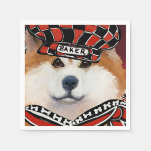 AKITA PAPPERSSERVETT