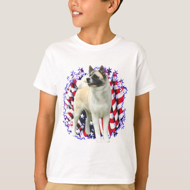 Akita Patriot T-shirt (Framsida)