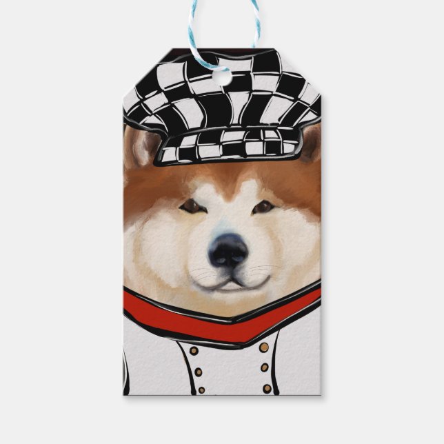 AKITA PRESENTETIKETT (Framsidan)