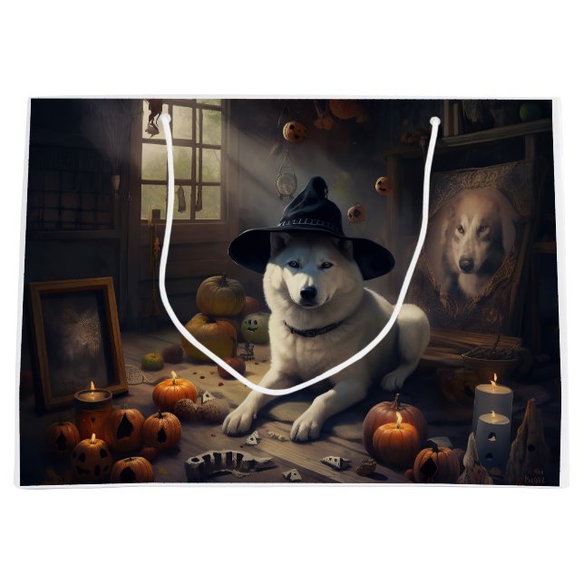 Akita Pumpkins Halloween Scary (Framsidan)