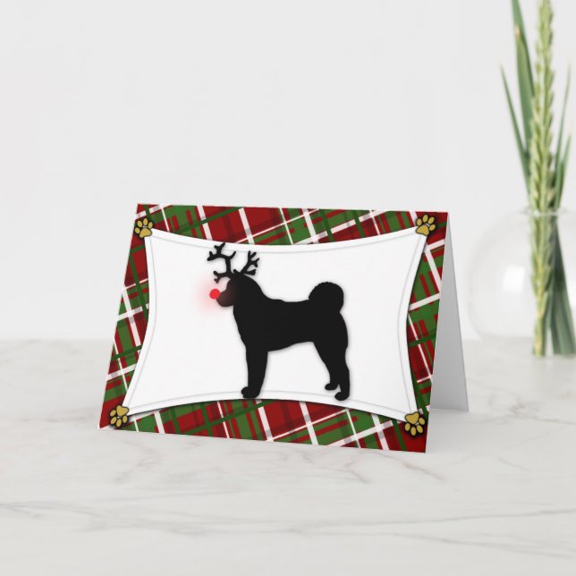 Akita renjulkort helgkort (Framsida)