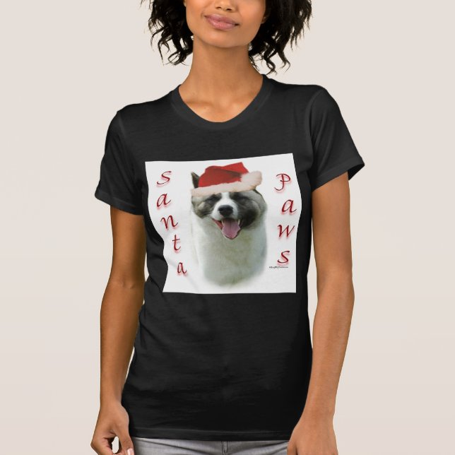 Akita Santa Tassar T-shirt (Framsida)