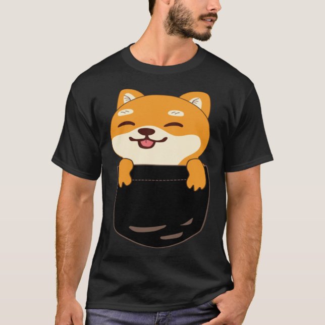 Akita Shiba Inu Cute Bag  for T Shirt (Framsida)