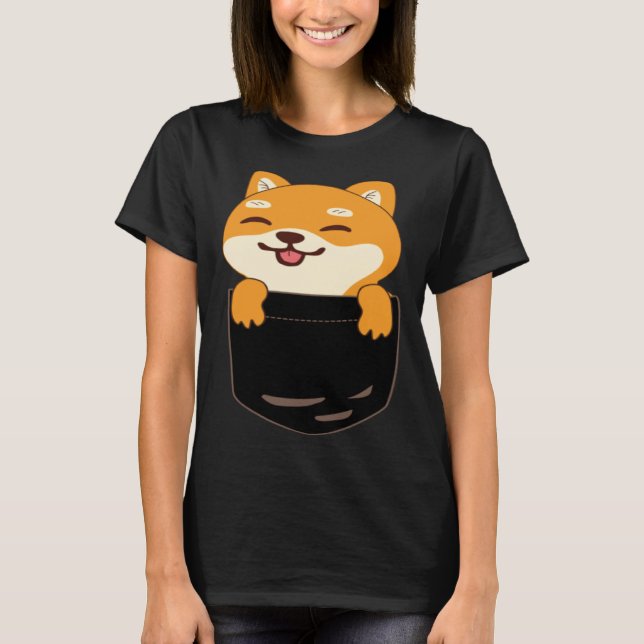 Akita Shiba Inu Cute Bag  for T Shirt (Framsida)