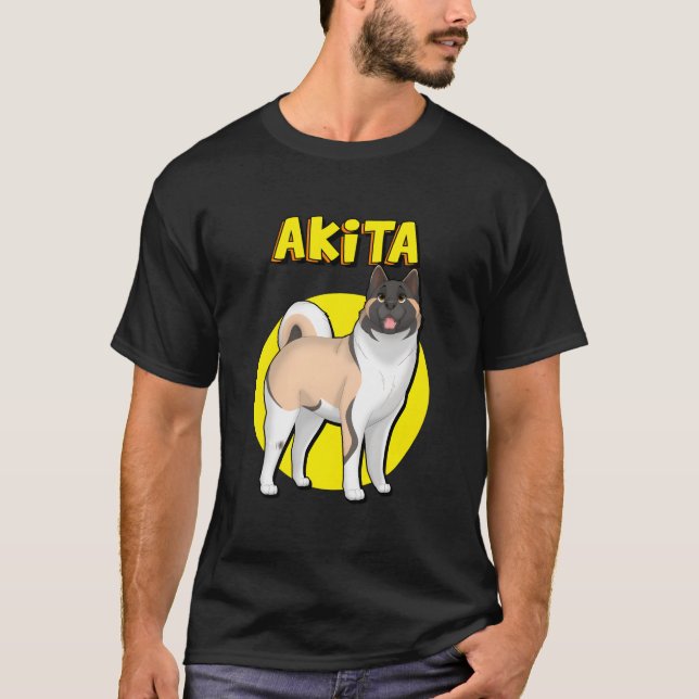 Akita T Shirt (Framsida)
