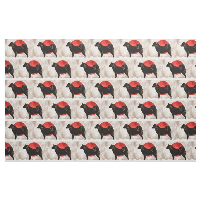 Akita tyg (Fat Quarter)