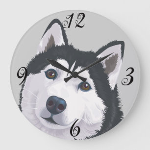 Akita Wall Clock Stor Klocka