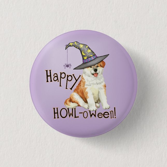 Akita Witch Knapp (Framsida)