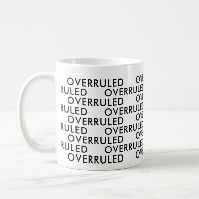 Åklagarämbetet Gift Funny Say typo Kaffemugg (Vänster)