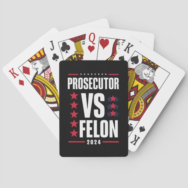 Åklagare Vs Felon 2024 Casinokort (Baksidan)