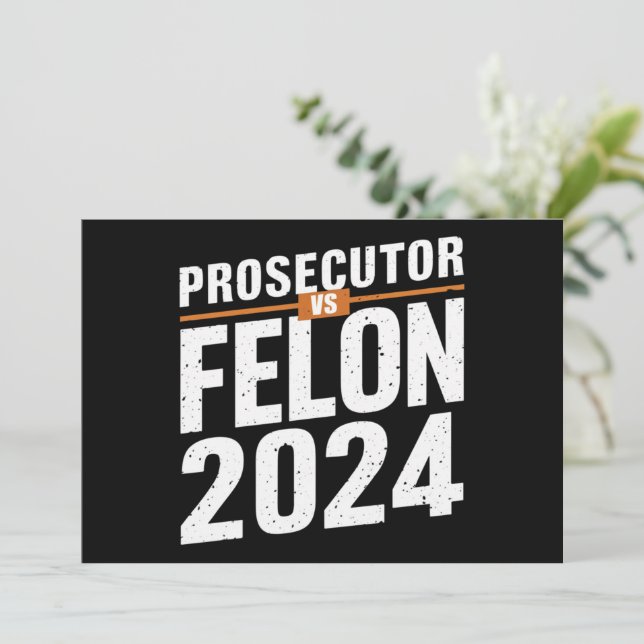 Åklagare Vs Felon 2024 Inbjudningar (Stående Fram)