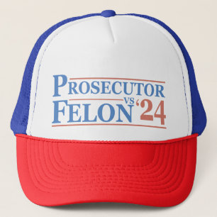 Åklagare Vs Felon American Valection 2024 T-Shirt Keps