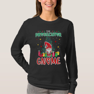 Åklagaren Gnome Julgran Grupp Julmatta T Shirt