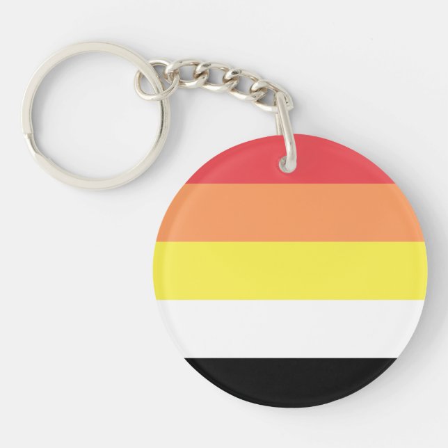 Akoisexuell Akoiromantisk Pride Flagga (Framsidan)