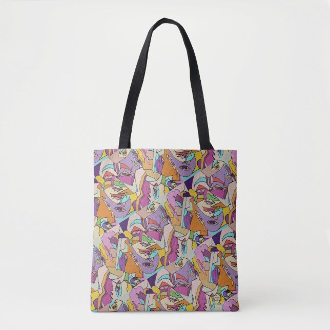 Akoma II Tote Bag Tygkasse (Framsida)