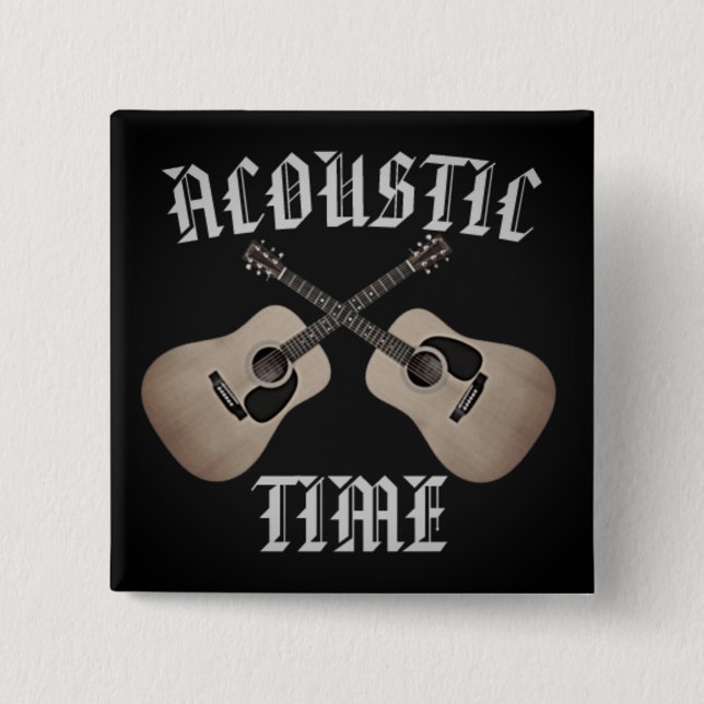 AKOUSTISK TID KNAPP (Framsida)