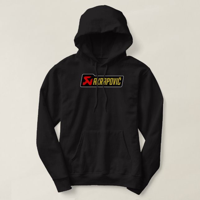 Akrapovic anpassningsbar gjorde gult C för replikd Hoodie (Design framsida)