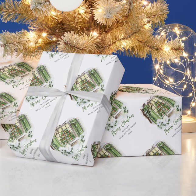 Akrivarv Landhus Jul Helgdag Presentpapper (Helgdagar)