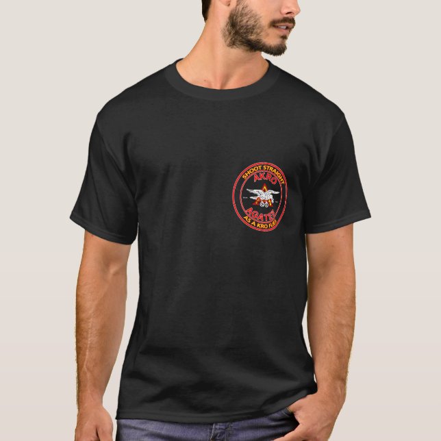 Akro Agatemörk Tee Shirt (Framsida)