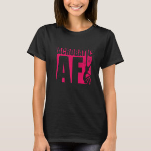 Akrobatisk Af Gymnast Gymnastik Akrobat Akrobatik T Shirt
