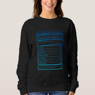Akrobatisk Lärare Information Näringsfakta Gy T Shirt