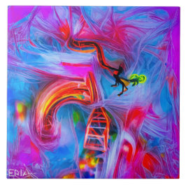 Akrofobi Kakelplatta