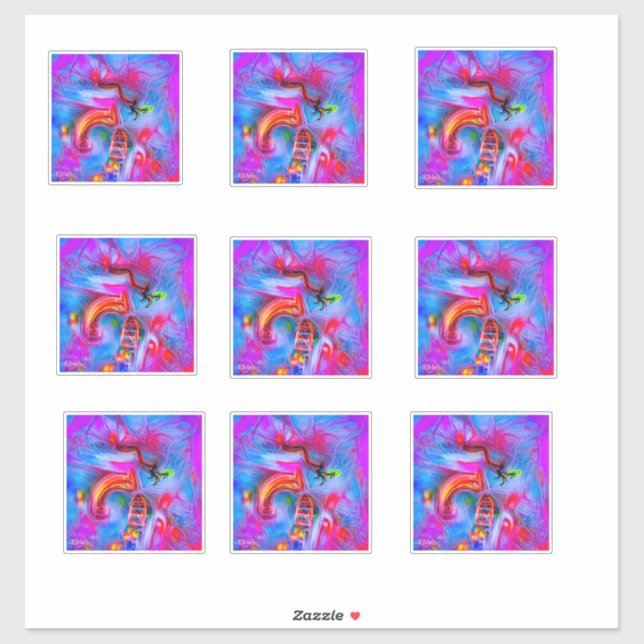 Akrofobi Klistermärken (Ark)