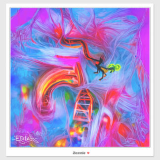 Akrofobi Klistermärken