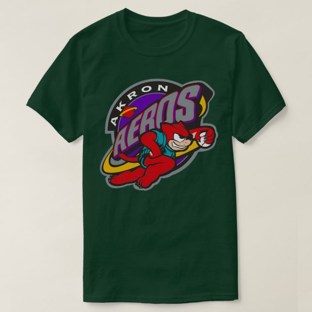 akron aeros anka t shirt (Design framsida)