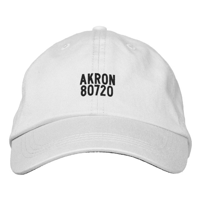 Akron Colorado mössa Broderad Keps (Framsida)