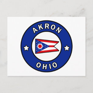 Akron Ohio Vykort
