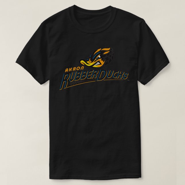 Akron Rubber Anka Sticker T Shirt (Design framsida)