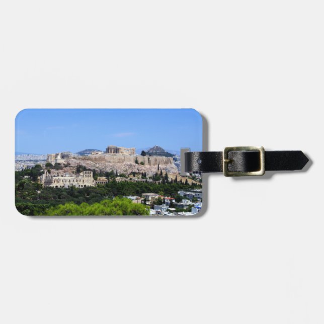 Akropolis - Aten Bagagebricka (Horisontell Framsida)