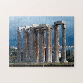 Akropolis Aten Grekland. Pussel