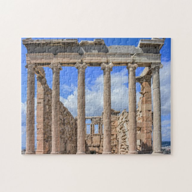 Akropolis Aten Grekland. Pussel (Horisontell)