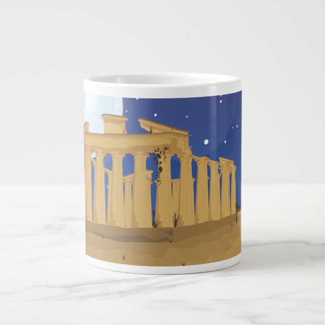 Akropolis Aten Jumbo Mugg (Framsidan)