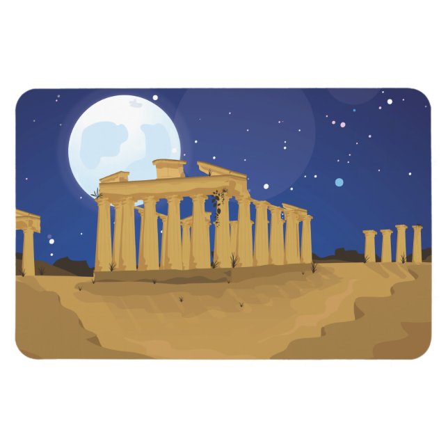 Akropolis Aten Magnet (Horisontell)