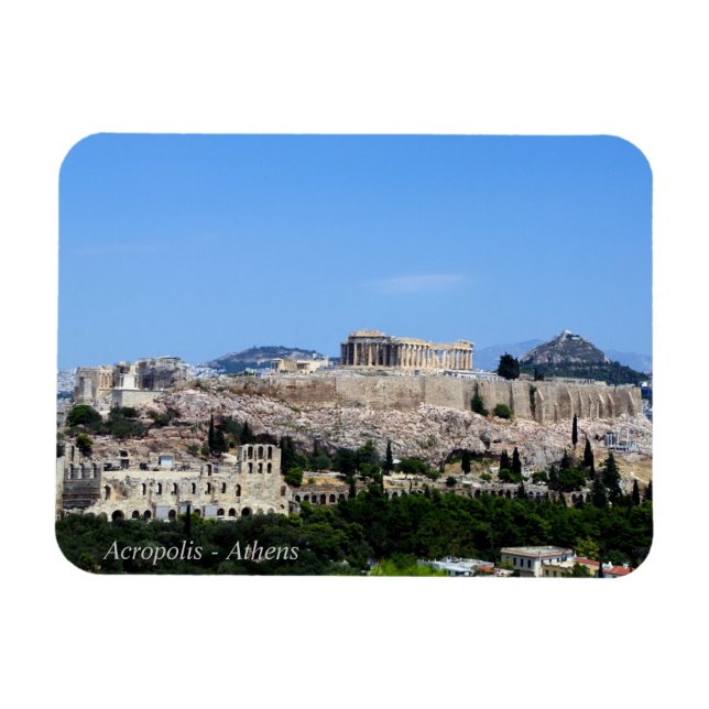 Akropolis - Aten Magnet (Horisontell)